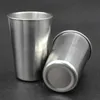 Tumblers 320/180/70/30ML 4/1pcs أكواب نبيذ من الفولاذ المقاوم للصدأ