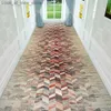 Teppich Korridor Teppich Langer Flur Bereich Teppich Geometrische Wohnzimmer Teppich Küche Gang Matte Raumdekoration Fußmatten Q240123