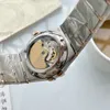 Relógio masculino boutique com relógio minimalista de alta qualidade de 42 mm, pulseira de aço inoxidável 316L de 12 mm de espessura, movimento mecânico automático