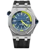 AAA Fashion Designer Watch Diving Watches Mense Watch Good Quality Watches 42mm Auto Mechanical Movement rostfritt stål Sapphire Glass
