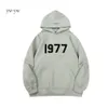 1977 Tasarımcı EssentialShoodie Trailsuit Ess Hoodie Pullover Sweatshirts EssentialSweathirts Set Üstler Kalite Erkek Kadın Jumper Mektup Baskı Ter Pantolon 4972