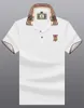 Polo brodé pour hommes, T-shirt à manches courtes, à la mode, nouvelle collection été 2024, M-4XL