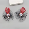 Accessori per capelli Halloween Congestion Eye Fantasma Clip a mano Diavolo Divertente Copricapo Palla Festa Vacanza Clip adatte per