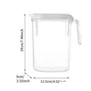 Hip Flasks 1800Ml Water Pitcher Fridge Door Heat Resistant Practical Beverage Home Kitchen Party Summer Ice Tea Cold Kettle With Lid D Dhuf4