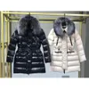 Vestes d'hiver pour femmes doudoune de canard blanc femme manteau long bouffant épais chaud femmes réel loup col de fourrure manteaux à capuche imperméable Jacketstop