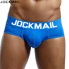 Onderbroek JOCKMAIL Merk Heren Ondergoed Slips Sexy Cuecas Calzoncillos Hombre Slip Gay Nachtkleding Ademend Katoen Mannelijke Slipje Shorts