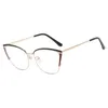 Zonnebril Frames Anti Blauw Licht Metalen Cat Eye Bril Vierkante Brillen Voor Vrouwen Designer 2024 Ray Filter Nieuwste Bril