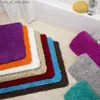 Tapis de salle de bain en moquette 58 pouces par 24 pouces avec support antidérapant - Tapis de salle de bain absorbant en chenille à poils longs Livraison gratuite Tapis Q240123