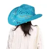 Chapeaux à large bord Fashion Lady pliable Cap Casual Bush Light pour hommes Cowboy Hat 7 3/8 Cow Girl Femmes Sparkly