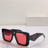 Дизайнерские новые модные солнцезащитные очки Top Look Роскошные прямоугольные солнцезащитные очки для женщин и мужчин Винтажные квадратные оттенки 90-х годов в толстой оправе Телесные солнечные очки Унисекс Солнцезащитные очки с коробкой