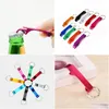 Openers 2In1 Pocket Key Chain Aluminum Alloy Beer Bottle Opener Claw Bar Small Beverage Keychain Ring Drop Delivery Home Garden Kitc Dhclh