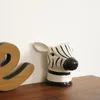 Vases Nordic Zebra Style Hand-painted Home Animal Decorative Ornaments