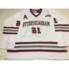 Stitchcustom Top NCAA 16 Cale Makar Massachusetts Minutemen Hockey Jersey Umass 35 Year East Jerseys Wine Red White Any Name Number 25 Hig