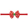 Hair Accessories Wholesale 7pcs/lot 2.5" Ribbon Dot Bows With Headbands Colorful Round Nylon Headband For Children Girls'