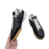 2023 Guangzhou Herfst Nieuwe Lederen Veelzijdige Ronde Head Lace Up Kleine Geurige Wind Ling Grid Ademende Casual Sportschoenen Kleine Kanaalschoenen