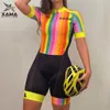 Erkeklerin Trailtsits Brezilya Bisiklet Tulum Kadınlar Kısa Seve Tri Takım Ropa Ciclismo Mujer Verano Bicicta Doçsuit Yüzme Bisiklet Triatlon Kitsh24123