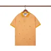 Designer New Men's Polo Shirt American Fashion Triangle Mönster Street Brand Shirt Gratis frakt T-shirt Storlek M-XXXL