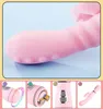 Vibratorer kanin g spot dildo vibrator klitoris stimulator penis anal dubbel penetration tunga slickar dubbel rod sex leksak för kvinnor vuxen