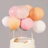 Festive Supplies 1 Set 12 21cm Balloon Cake Topper Balloons Baby Shower Birthday Decoration Wedding Party Decor