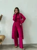Kadın Pantolon Sonbahar Kış Örme Takım Kadınlar için 3 Parça Kıyafet Seti Yüksek Neck Yelek Hardigan Ceket Mizaç Setleri Giyim