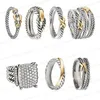DY Parel diamanten Ring voor Vrouwen Luxe Designer Hoge Kwaliteit Sieraden Verlovingsfeest Valentijnsdag Cadeau Mannen Gepersonaliseerde dy Ring Groothandel