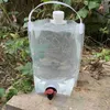 Butelki z wodą klatki 5.5 l Outdoor Picie Water Pojemnik z dzbanem do kempingu do mycia kempingu w nagłych wypadkach na zewnątrz piknikowy budzik 240124