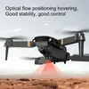 E58 Drone Quadcopter UAV: ​​Camera HD مزدوج ، تعليق الارتفاع ، قذيفة ABS متينة ، مصابيح LED كاملة المدى - هدية مثالية للأطفال البالغين مع 3 بطاريات!