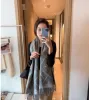 2024 New Brand Explosive Scarf Shawl Rabbit Veet Core High-end Fabric to Show the Famous Warm Temperament Multi-color Optional Scarves