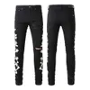 Jeans de grife para homens jeans mulheres homens jeans de alta qualidade moda mens jeans estilo legal calça designer rasgado motociclista preto azul jeans slim fit P2