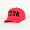 Ikona czapki ikon mody ikona biała designer baseballowa luksusowy hat na plażowy liter wielokolorowy haft haftowany męski cappello kreatywny sport oddychający ciężarówek 1357