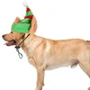 Dog Apparel Pet Hat Collar And Headgear Decoration Christmas Cap Elf Costume Hats Supplies