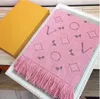 Designers scarf for woman Wool Scarves Winter Luxury Cashmere Scarf Men Women High End Classic Letter V pattern Pashmina shawl neckerchiefs Gift Long Wraps