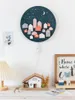 Lámpara de pared moderna creativa de madera estrella luna noche pintura decorativa lámparas EE. UU. Plug-in dormitorio infantil luz para dormir