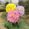 Decorative Flowers Garden Lights Waterproof Solar LED Light Outdoor Chrysanthemum Lawn For Courtyard Decor Landscape Patch