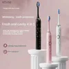 Electric Toothbrushes Replacement Heads Fancy Adult Smart Sonic Toothbrush for Lovers USB IPX8 Waterproof Soft Bristle Paired Dental Fashionable YQ240124