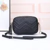 Wysokiej jakości nowe modele Kobiety torebki złoty łańcuch na ramię Crossbody Soho Bag disco Messenger Bag Portfel 3 Kolory Black204y