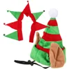 Dog Apparel Pet Hat Collar And Headgear Decoration Christmas Cap Elf Costume Hats Supplies