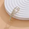 Boucles d'oreilles papillon en Zircon brillant, couleur or, pompon à Clip pour femmes, Style coréen, fleur, or jaune 14 carats, sans Piercing, bijoux