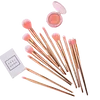 12st Rose Gold Makeup Brushes Set Powder Foundation Blusher Face Make Up Brush Contour Concealer Blush Lip Eyeshadow Eyebrow Beau5409453