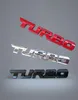 20X 3D Metal Turbo Emblem Car Styling Sticker Bakre baklucke för Ford Focus 2 3 St Rs Fiesta Mondeo Tuga EcoSport Fusion9870971