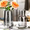Vasen Nordic Ins Wind Magische Glas Vase Hydrokultur Blumen Kleine Transparente Vase Wohnzimmer Tisch Kreative Hause Dekoration OrnamenteL24