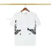 Menswear Men's T-shirts Black Red Letter Printed Shirt Short Sleeve Fashion Brand Designer Top T-shirt Asian Size M-3XL#ESS