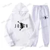 Men's Tracksuits 2024 Fall/Winter Sportswear Men's 2-piece Sweatshirt + Sweatpants Sportswear Hoodie Casual Men's Clothing Hoodie Sets T240124