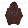 Herrtröjor tröjor gotiska grafiska tryckjackor kvinnor y2k zip up hoodies streetwear tröjor hip hop tops löst harajuku casual rockar t240124