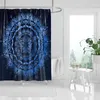 Shower Curtains Mandala Waterproof fabric shower curtains Bathroom curtain accessories Bath curtain 180x200cm 240*200cm boho decoration vintage