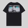 New hellstar Alien Art stampa T-shirt maglietta Tee uomo donna magliette grafica tee hipster tessuto lavato Street graffiti Lettering foil Uomo Taglie forti SMLXL2XL3XL