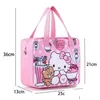 Handbags Kawaii Melody Design Lunch Bags Heat Preservation Waterproof Tote Bag For Student Drop Delivery Baby, Kids Maternity Accessor Dhmzc