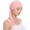 Des écharpes pour les femmes soulignent la mousseline camoureuse écharpe bandana couverture des bouchons de couverture en bande de turbante musulmane Hijabs Islamic Turban