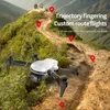 Drone LED başsız modu, bir tıklama otomatik irtifaya geri dönüş, WiFi FPV uçuş uzaktan kumanda mesafesini 80-100 metre koruyarak, 20-30 metrelik görüntü alımı