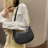 Vrouwen Crossbody tas weef flapzakken voor 2021 zomerkwaliteit Lederen schouder messenger vrouwelijke handtas en portemonnee totes314n